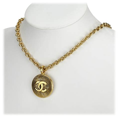 vintage chanel bell necklace|Vintage Chanel necklace.